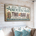 Personalized Tiki Bar Sign III by Tailored Canvases