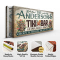 Personalized Tiki Bar Sign III by Tailored Canvases