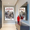 Personalized Wolf Family Wall Art by Tailored Canvases
