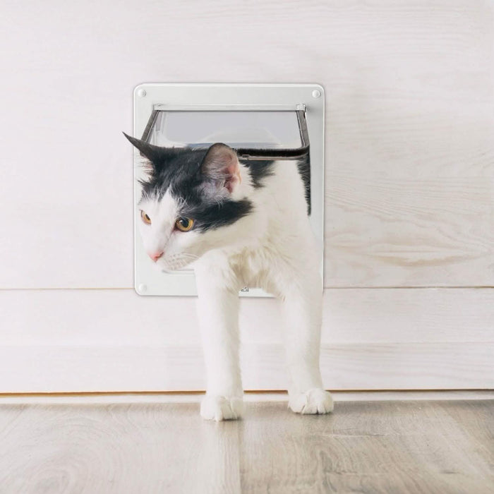 Pet 4 Way Locking Quiet Flap Door by DailySale