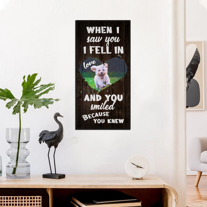 Pet Adoration Sign by Tailored Canvases