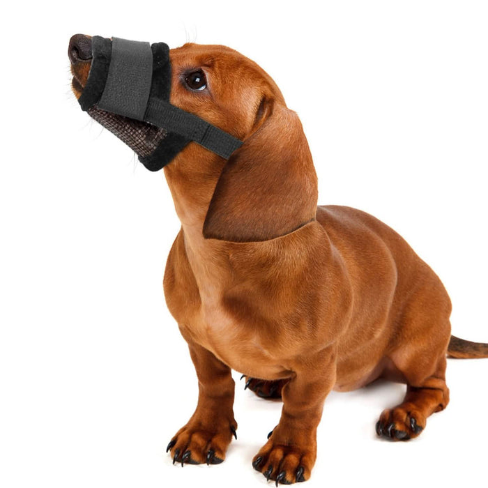 Pet Dog Muzzle Mask Adjustable Dog Mouth Cover by DailySale
