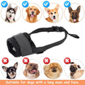 Pet Dog Muzzle Mask Adjustable Dog Mouth Cover by DailySale