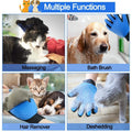 Pet Hair Brush Dog Cat Comb Gloves Grooming Remover Mitt Fur Massage DeShedding by DailySale