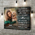 Pet Memorial Sign by Tailored Canvases