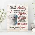 Pet Memorial Sign I Am Your Friend by Tailored Canvases