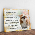 Pet Memorial Sign II by Tailored Canvases