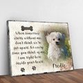 Pet Memorial Sign II by Tailored Canvases