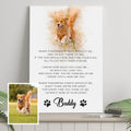 Pet Memorial Sign I'm Right Here In Your Heart by Tailored Canvases
