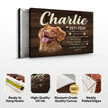 Pet Memorial Sign VIII by Tailored Canvases