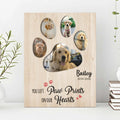 Pet Memorial Sign You Left Paw Prints On Our Hearts II by Tailored Canvases