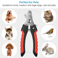 Pet Nail Trimmer with Safety Guard to Avoid Over-Cutting Nails by DailySale