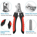 Pet Nail Trimmer with Safety Guard to Avoid Over-Cutting Nails by DailySale