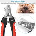 Pet Nail Trimmer with Safety Guard to Avoid Over-Cutting Nails by DailySale