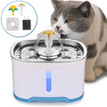 Pet Water Dispenser Fountain Cat Dog LED Light Drinking 2 Spray Heads by DailySale