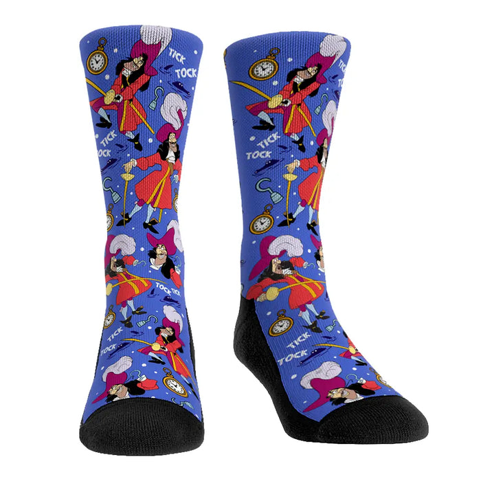 Peter Pan - Captain Hook - All-Over by Rock 'Em Socks