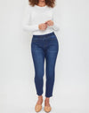 Petite High Rise Jegging -Dark Indigo