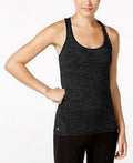 Ideology Womens Rapidry Heathered Racerback Performance Tank Top by Vanessa Jane