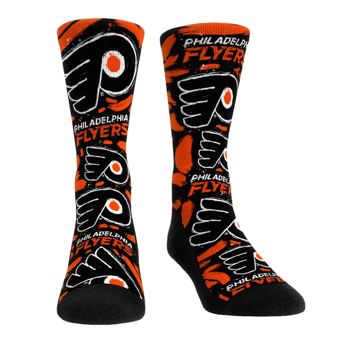 Philadelphia Flyers - Logo Paint by Rock 'Em Socks