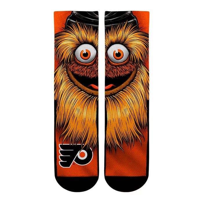 Philadelphia Flyers - Split Face Mascot by Rock 'Em Socks