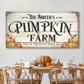 Pick Of The Patch Pumpkin Farm Sign by Tailored Canvases