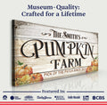 Pick Of The Patch Pumpkin Farm Sign by Tailored Canvases