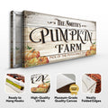 Pick Of The Patch Pumpkin Farm Sign by Tailored Canvases