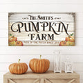 Pick Of The Patch Pumpkin Farm Sign by Tailored Canvases