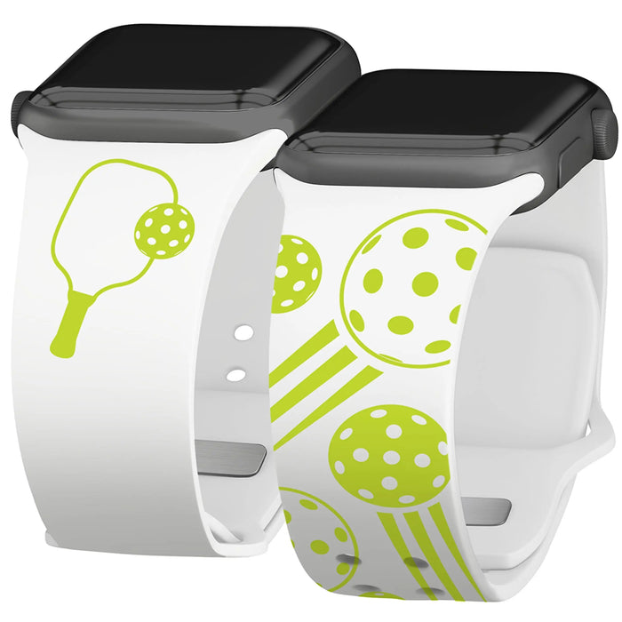 Pickleball Brights HD Apple Watch Band by Affinity Bands