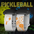 Pickleball Brights HD Fitbit Versa 3 & Sense 1 Watch Band by Affinity Bands
