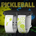 Pickleball Brights HD Watchband for Samsung, Garmin, Fossil, and More by Affinity Bands