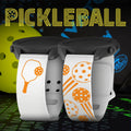 Pickleball Brights HD Watchband for Samsung, Garmin, Fossil, and More by Affinity Bands