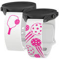 Pickleball Brights HD Watchband for Samsung, Garmin, Fossil, and More by Affinity Bands