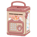 Piggy Bank Toy Cash Coin Money Saving Box with Password, Fingerprint Voice Prompt for 3+ Years Gold by DailySale