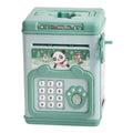 Piggy Bank Toy Cash Coin Money Saving Box with Password, Fingerprint Voice Prompt for 3+ Years Gold by DailySale