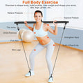 Pilates Bar Kit with 4 Resistance Bands by DailySale