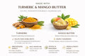 Pineapple Turmeric Mango Butter Bar Soap – Brightening Cleanse by Lulu’s Holistics