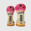 Pink Ice Cream Robot Cover