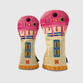 Pink Ice Cream Robot Cover by Guerrilla Golf