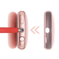 Pink Liquid Silicone Cover Case - Apple AirPods Max by Zerodamage Sahara Case LLC