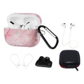 Pink Marble Case - Apple AirPods Pro (1st Generation) by Zerodamage Sahara Case LLC