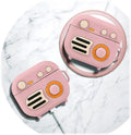 Pink Retro Radio Case - Apple AirPods (3rd generation) by Zerodamage Sahara Case LLC
