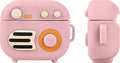 Pink Retro Radio Case - Apple AirPods (3rd generation) by Zerodamage Sahara Case LLC