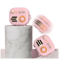Pink Retro Radio Case - Apple AirPods (3rd generation) by Zerodamage Sahara Case LLC