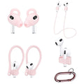 Pink Silicone Accessories Kit - Apple AirPods 3 (3rd Generation) by Zerodamage Sahara Case LLC