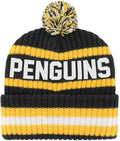 PITTSBURGH PENGUINS BERING '47 CUFF KNIT OSF / BLACK / A by I-Max Fashions