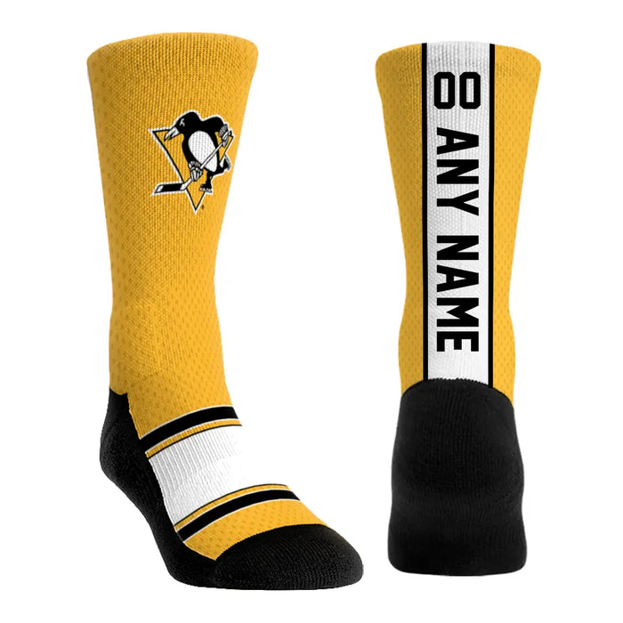 Pittsburgh Penguins - Custom Jersey by Rock 'Em Socks