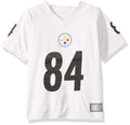 NFL Pittsburgh Steelers Antonio Brown Boys V-Neck Performance Jersey Tee, M 5-6 by Vanessa Jane