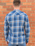 Plaid Double Pocket Button Down by Boutique 23