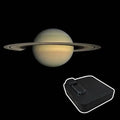 Planet Moon Projection Lamp Galaxy Light by DailySale